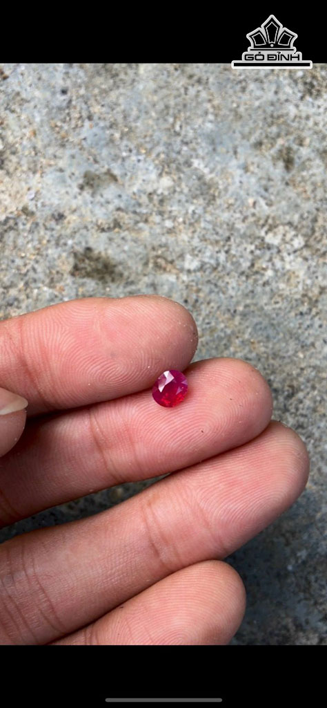 Viên Đá Ruby 0,85cts