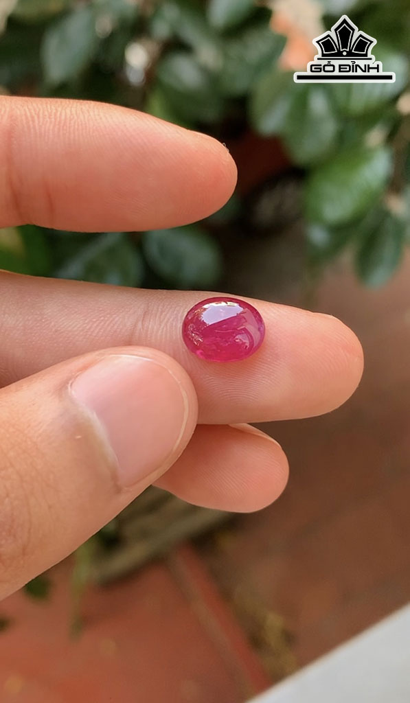 Viên Đá Ruby 3,7cts