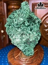 Tác Phẩm đá Malachite Cao 19 (cm ) 2,28kg