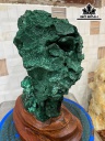 Tác Phẩm đá Malachite Cao 32 Ngang 21 (cm)10,3kg