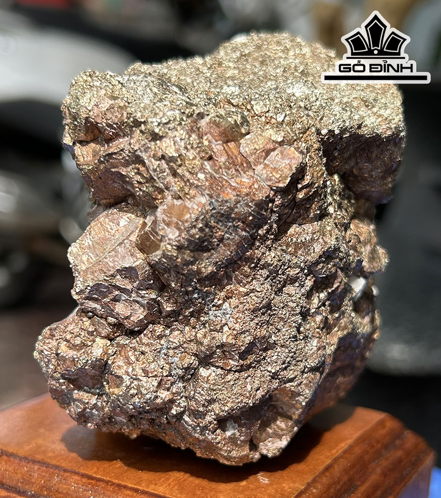 Tinh Thể Đá Pyrite Cao 14 (cm) 1,65kg
