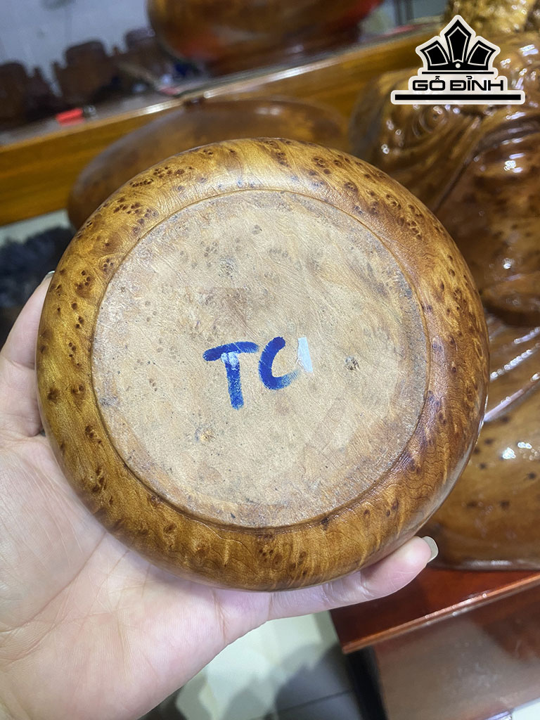 Chum Phú Quý Gỗ Nu Ngọc Am Cao 7 Đường Kính 13 (cm)