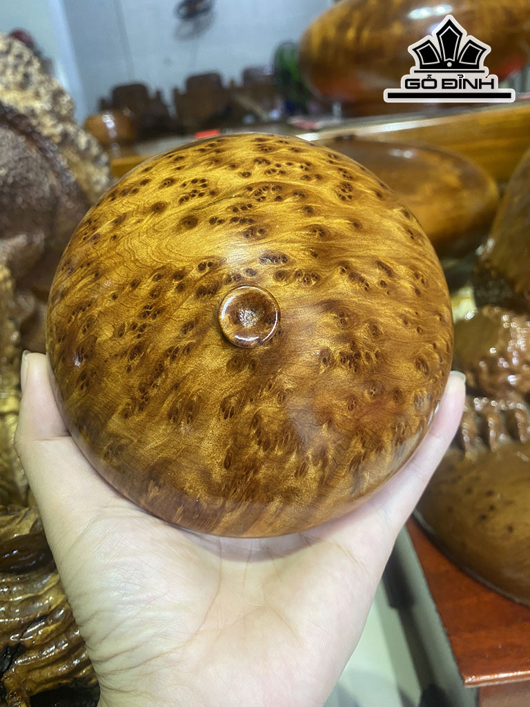 Chum Phú Quý Gỗ Nu Ngọc Am Cao 7 Đường Kính 13 (cm)