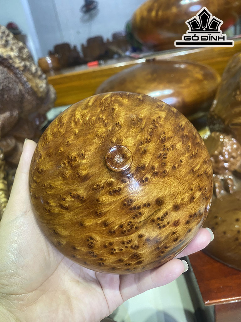Chum Phú Quý Gỗ Nu Ngọc Am Cao 7 Đường Kính 13 (cm)
