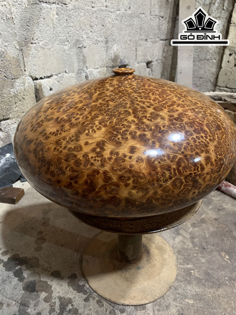 Chum Phú Quý Gỗ Nu Ngọc Am Cao 23 Đường Kính 41,5 (cm)