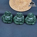 Di Lặc Đá Ngọc Bích (Nephrite Jade) Cao 4,44 (cm)