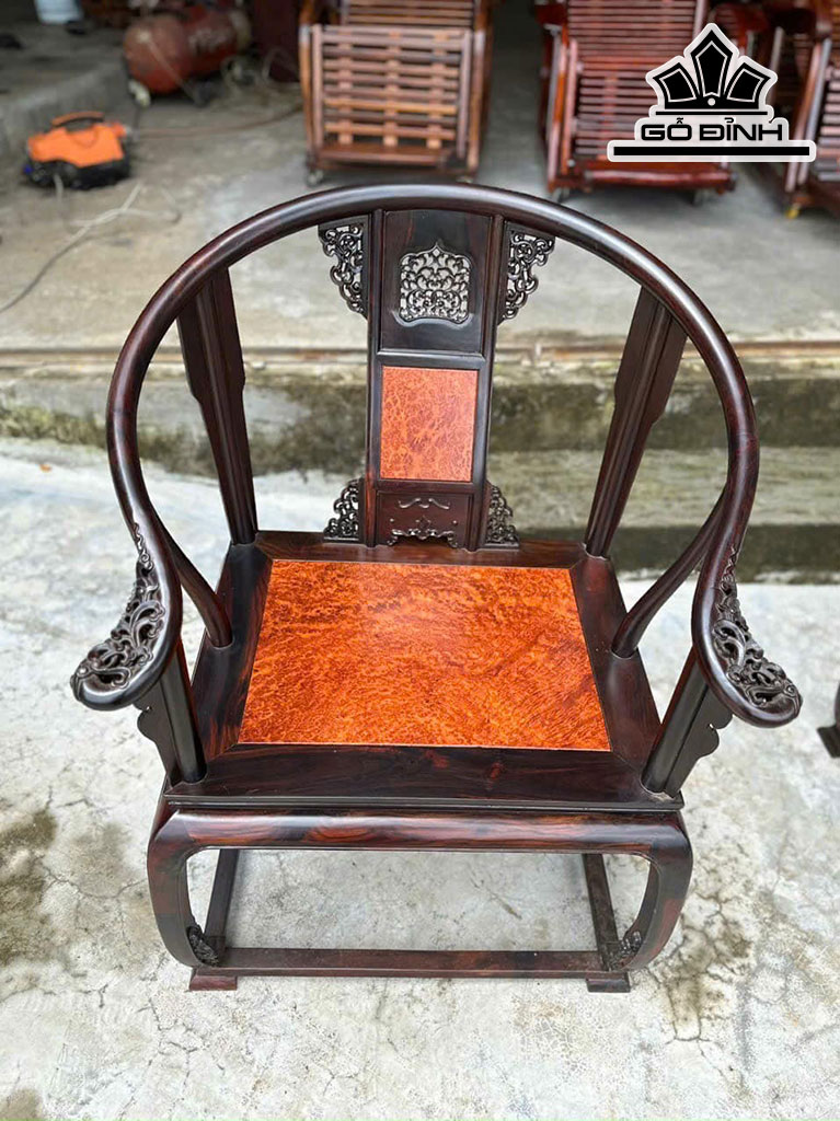 Bộ Minh Đế Khung Trắc Ván Nu Hương