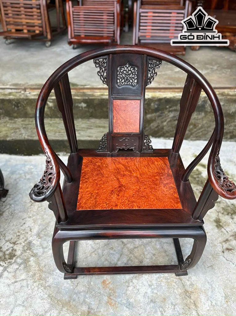 Bộ Minh Đế Khung Trắc Ván Nu Hương