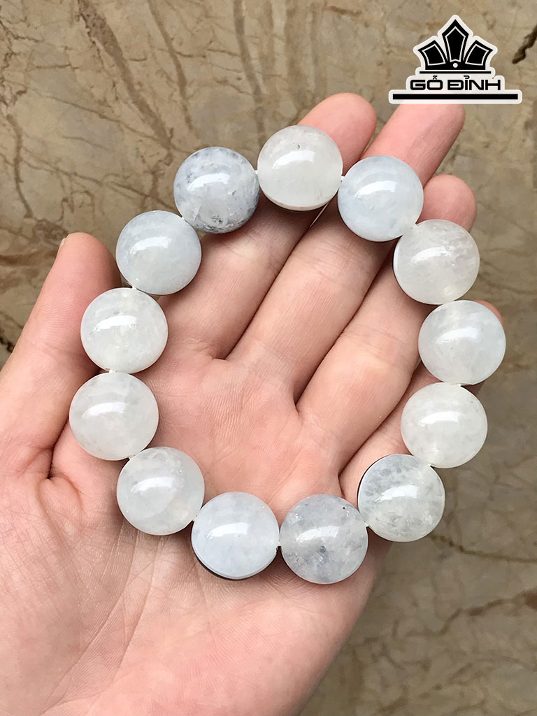 Vòng Tay Đá Mã Não Đường Kính Hạt 18 (mm)