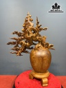 Bình Mai Phú Quý Gỗ Hương Cao 74 Ngang 58 Sâu 48 Đường Kính Bình 23 (cm)