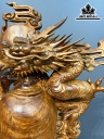 Nhất Long Trấn Chum Gỗ Hương Cao 77 Ngang 69 Sâu 20 (cm)