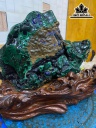 Tác Phẩm Đá Malachite Cao 22 Ngang 25 (cm)4,2kg