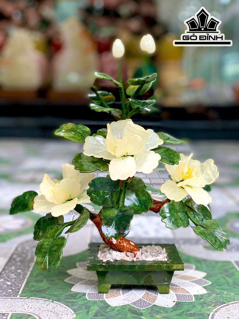 Cây Hoa Trà Đá Serpentine Cao 32 Ngang 26 (cm) 1kg