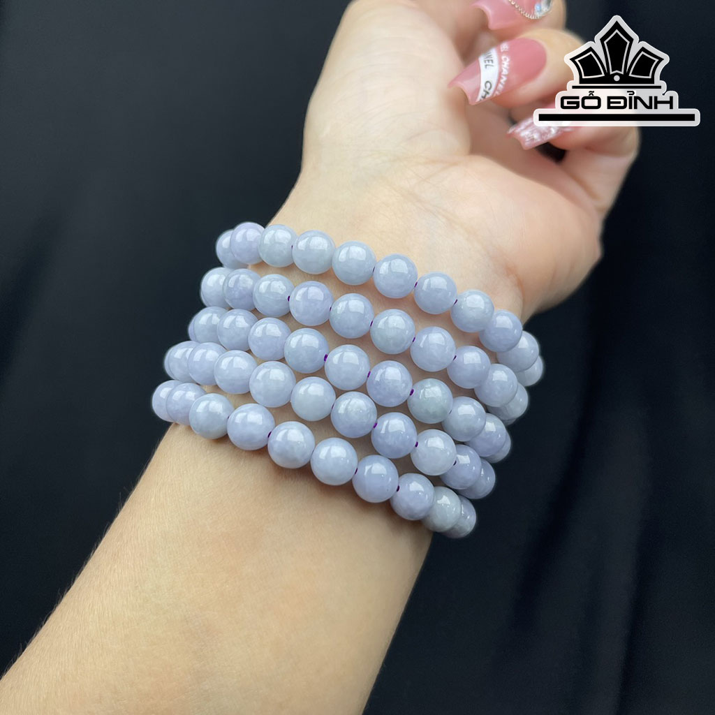 Chuỗi Đá Cẩm Thạch Đường Kính Hạt 7,5 (mm)