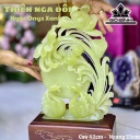 Đôi Thiên Nga Đá Onyx Cao 42 Ngang 23 (cm) 4kg
