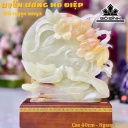 Uyên Ương Hồ Điệp Đá Onyx Cao 40 Ngang 31 (cm) 4kg