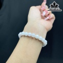 Vòng Tay Đá Bạch Ngọc Đường Kính Hạt 7,8 (mm)