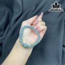 Vòng Tay Đá Ngọc Lam (Turquoise) Đường Kính Hạt 7,6 (mm)