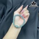 Vòng Tay Đá Ngọc Lam (Turquoise) Đường Kính Hạt 7,6 (mm)