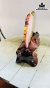 Tác Phẩm Đá Mã Não Cao 18 Ngang 22 (cm) 1,2kg