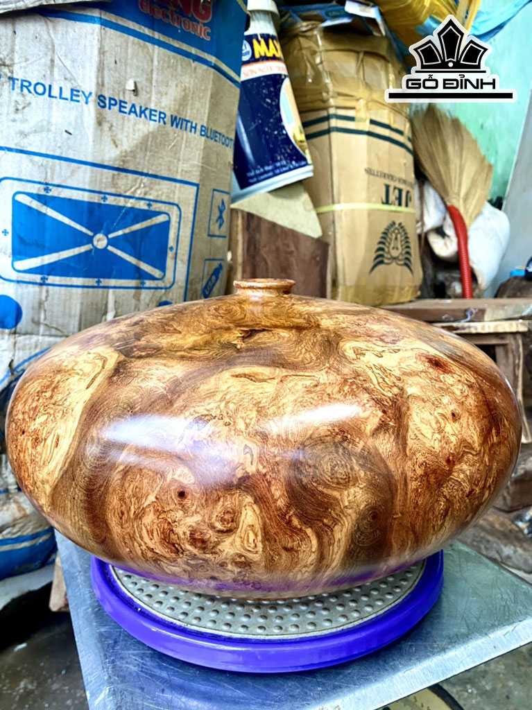 Chum Phú Quý Gỗ Nu Hương Cao 21 Đường Kính 38 (cm)