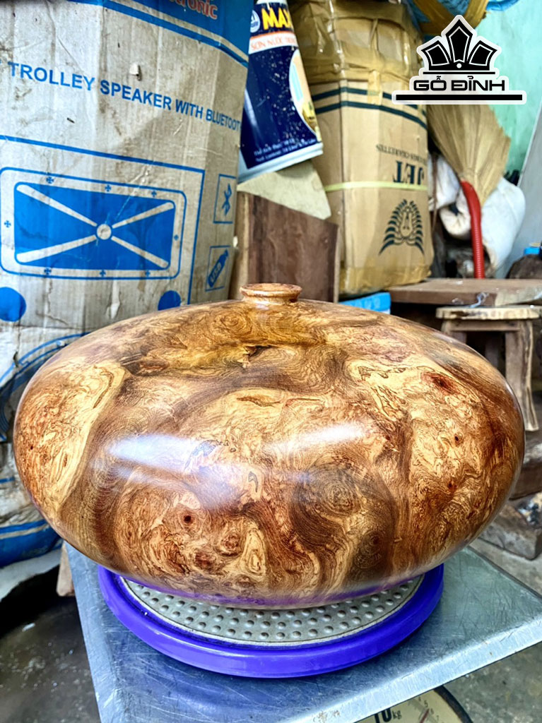 Chum Phú Quý Gỗ Nu Hương Cao 21 Đường Kính 38 (cm)