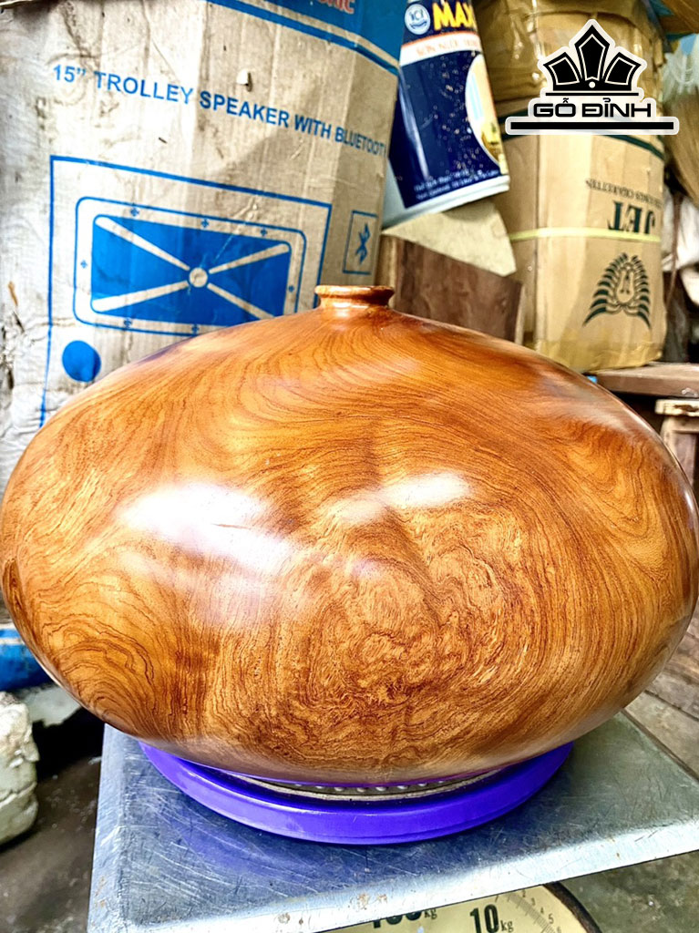 Chum Phú Quý Gỗ Nu Hương Cao 25 Đường Kính 40 (cm)