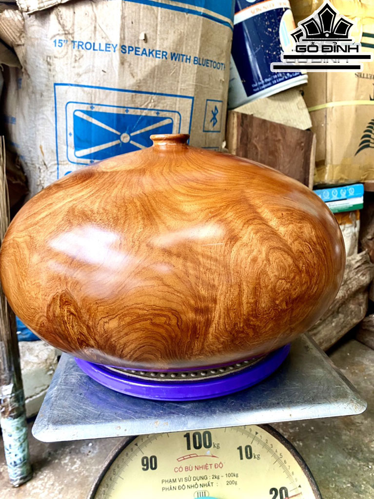 Chum Phú Quý Gỗ Nu Hương Cao 25 Đường Kính 40 (cm)