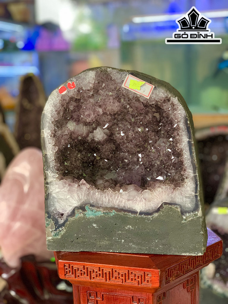 Hốc Đá Thạch Anh Cao 25 Ngang 22 (cm) 12,65kg