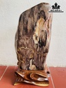 Tác Phẩm Gỗ Hóa Thạch Cao 52 Ngang 26 (cm) 18kg