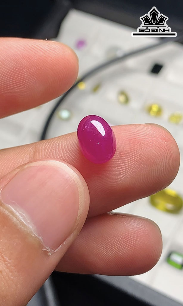 Viên Đá Ruby 5,6cts