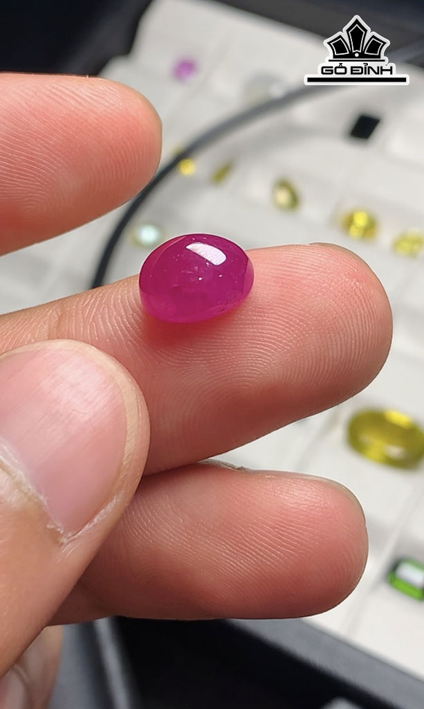 Viên Đá Ruby 5,6cts