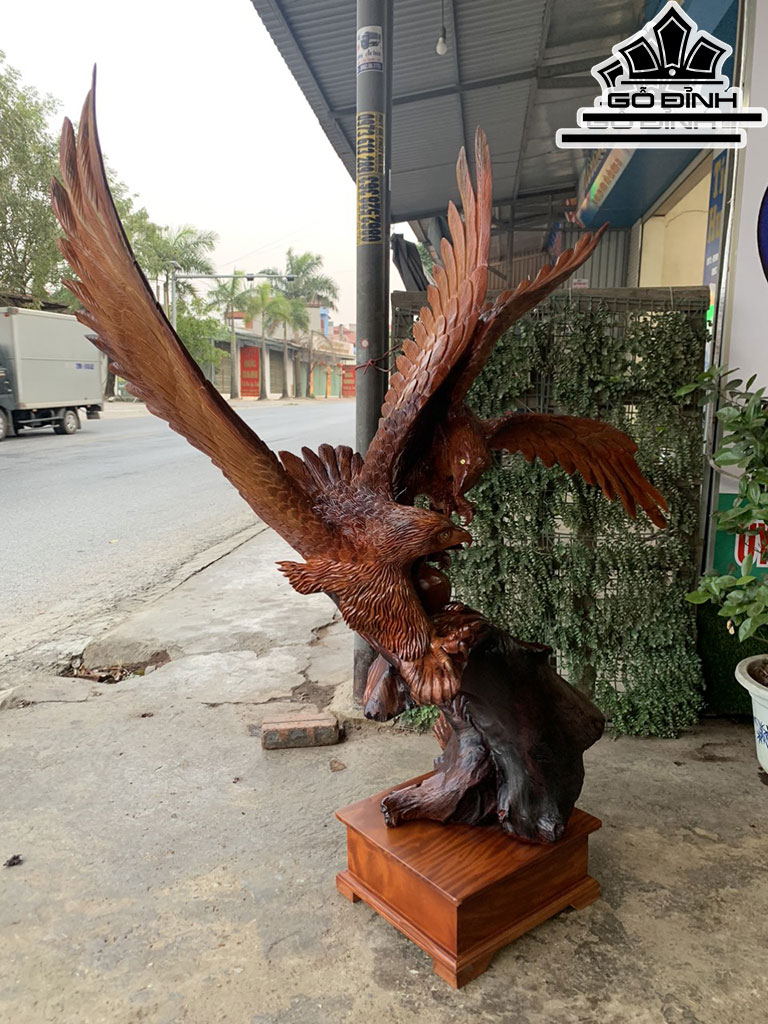 Song Điều Quần Hùng Cao 140 Ngang 115 Sâu 48 (cm)