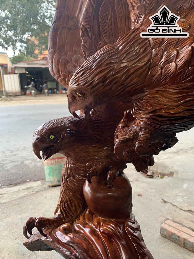 Song Điều Quần Hùng Cao 140 Ngang 115 Sâu 48 (cm)