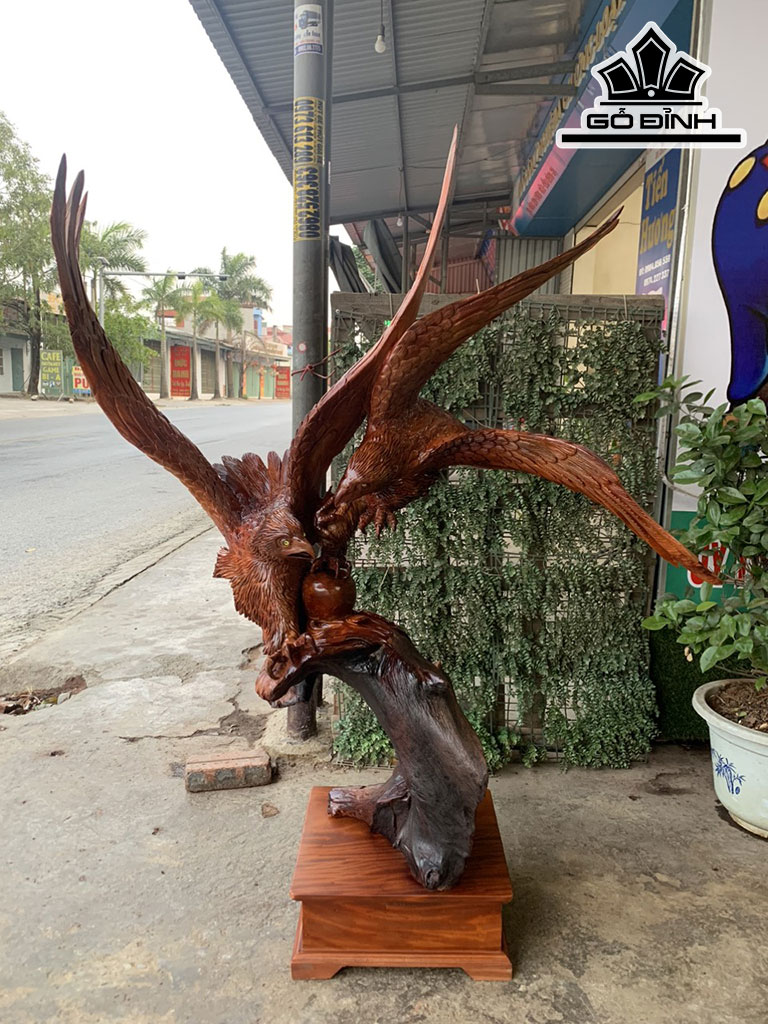 Song Điều Quần Hùng Cao 140 Ngang 115 Sâu 48 (cm)
