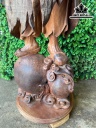 Tượng Tế Công Gỗ Hương Cao 113 Ngang 33 Sâu 30 (cm)