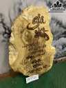 Tranh Gia Đình Gỗ Nu Nghiến Cao 52 Ngang 37 Sâu 2,5 (cm)