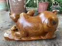 Tượng Heo Gỗ Hương Cao 22 Ngang 42 Sâu 18 (cm)
