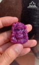 Mặt Di Lặc Đá Ruby 147cts