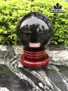 Bi Cầu Đá Thạch Anh Đen Đường Kính 11 (cm) 1,8kg