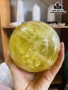 Bi Cầu Đá Thạch Anh Vàng Đường Kính 11 (cm) 2,2kg