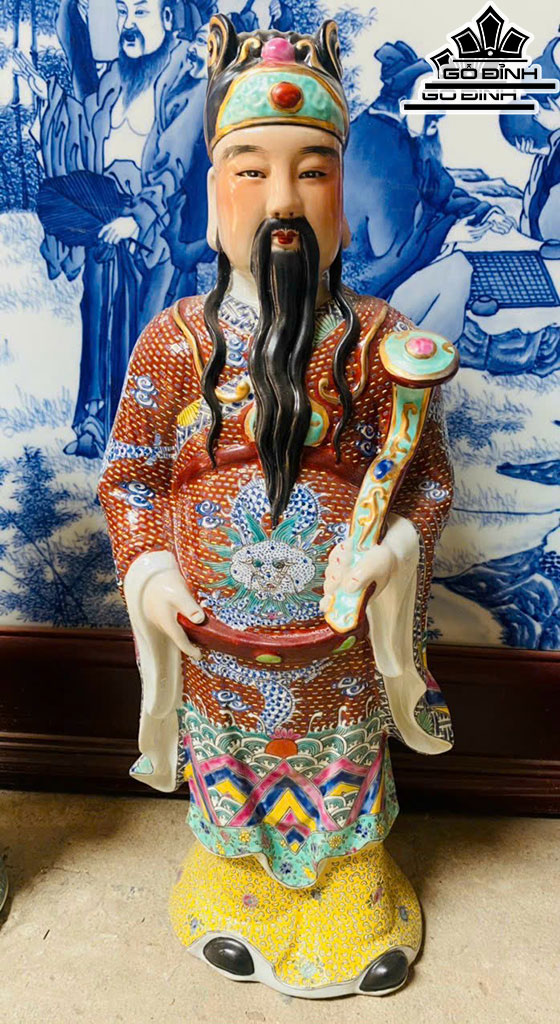 Bộ Tam Đa Gốm Tàu Cao 57 (cm)