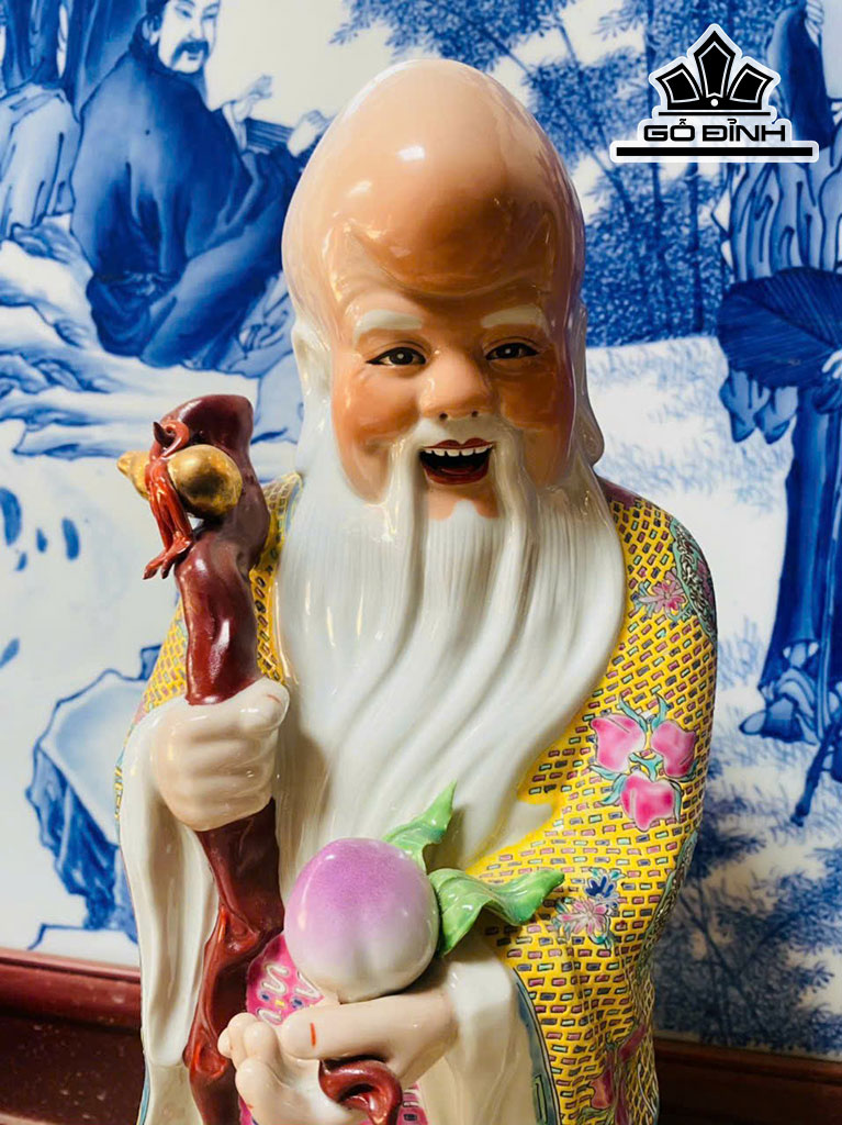 Bộ Tam Đa Gốm Tàu Cao 57 (cm)