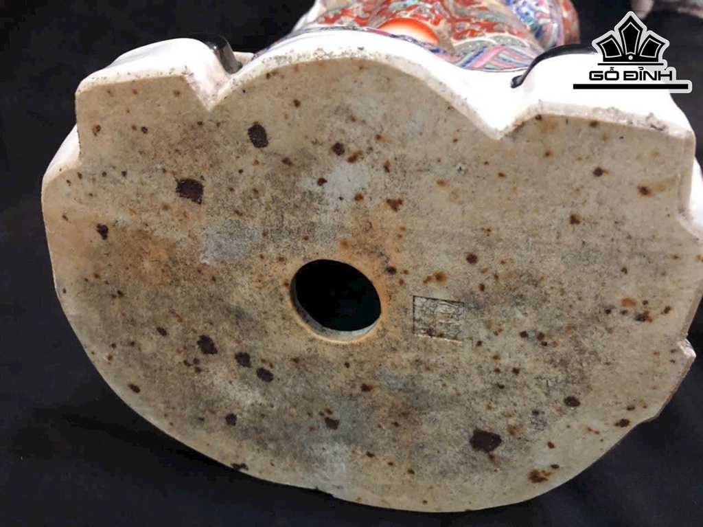 Bộ Tam Đa Gốm Tàu Men Gấm Cao 66 (cm)