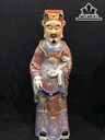 Bộ Tam Đa Gốm Tàu Men Gấm Cao 66 (cm)