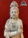 Tượng Quan Âm Gốm Tàu Cao 59 Ngang 36 (cm)