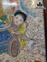 Tranh Thần Tài Gốm Tàu Cao 126 Rộng 70 (cm)