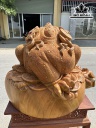 Tượng Thiềm Thừ Gỗ Ngọc Am Cao 58 Ngang 79 Sâu 50 (cm)