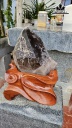 Tác Phẩm Đá Thạch Anh Khói ( Smoky Quartz ) Cao 38 Ngang 19 (cm) 7kg