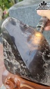 Tác Phẩm Đá Thạch Anh Khói ( Smoky Quartz ) Cao 38 Ngang 19 (cm) 7kg